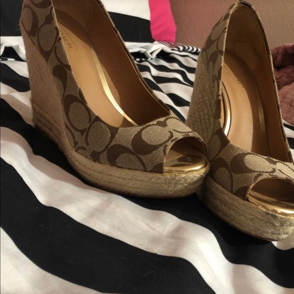 Coach Wedges - Picture 1 of 1
